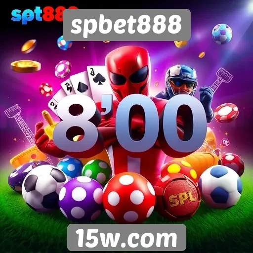 Variedade de jogos disponíveis no spbet888